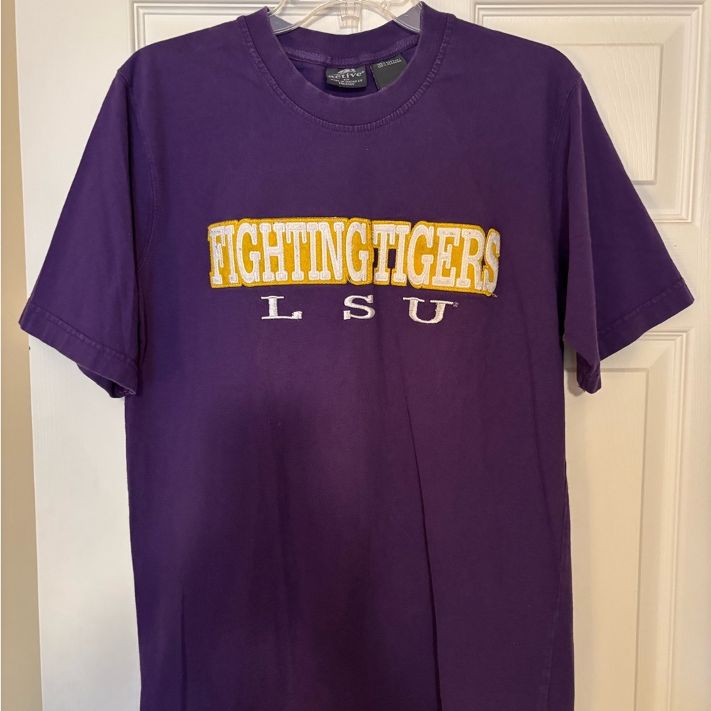 Active USA Purple LSU, Short Sleeve Tee